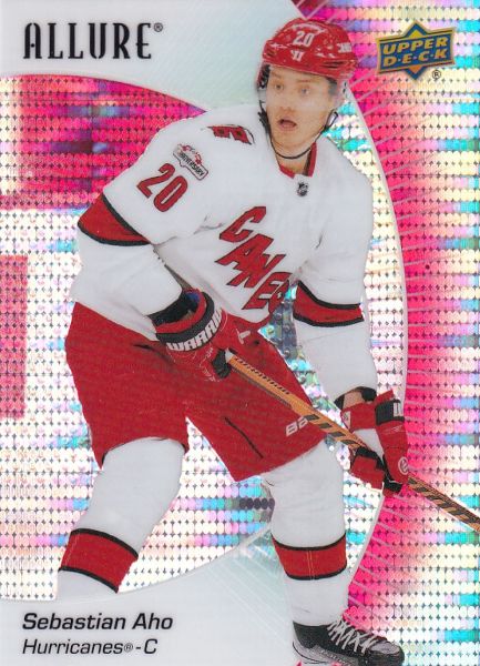 paralel karta SEBASTIAN AHO 23-24 Allure Red Rainbow číslo 38